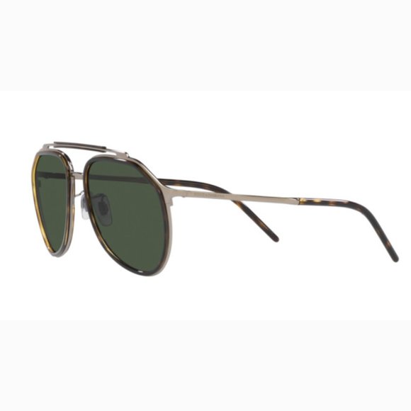 NEW DOLCE&GABBANA DG2277 1335/9A POLARIZED SUNGLASSES GREEN - Picture 3 of 8